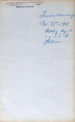 Inventarizacije spomenika u kotarima Krapina, Zlatar, Ivanec i Varaždin