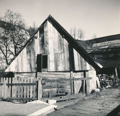 Rastoke (Slunj) - Mlinica, zapadno pročelje