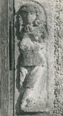 Križovljan Radovečki - dvorac, reljef muškarca