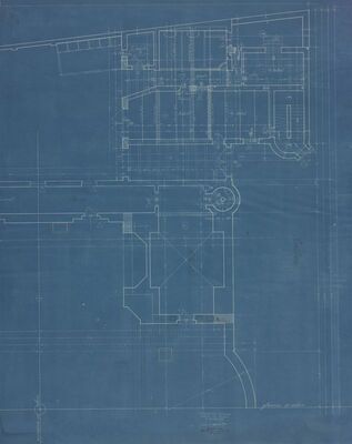 Crkva sv. Blaža, kuća zvonara/tlocrt