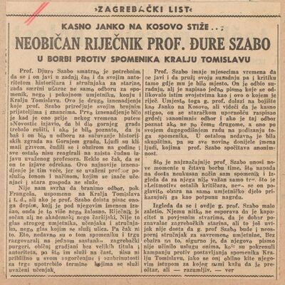 Neobičan riječnik prof. Đure Szabo