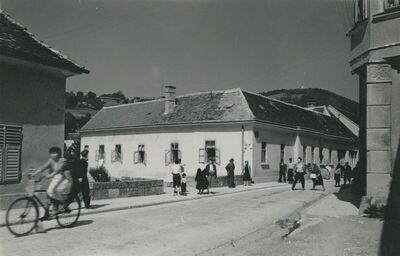 Krapina - Ulica Ljudevita Gaja, situacija
