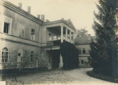 Martijanec - dvor, pročelje