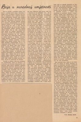Boja u narodnoj umjetnosti