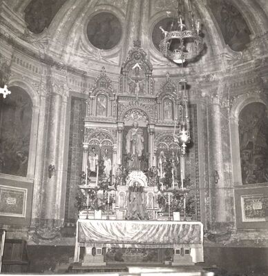 Ivanić Grad - Crkva sv. Petra, glavni oltar