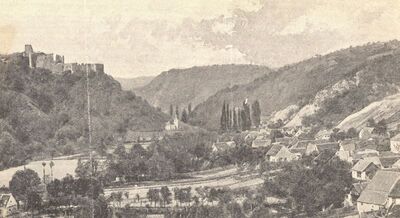 Samobor - Stari grad, situacija