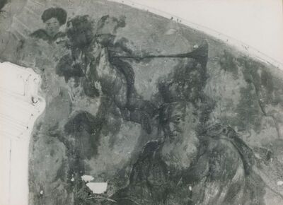 Lepoglava - Pavlinski samostan, Zidna slika u ljetnom refektoriju, sv. Jeronim