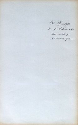 Zamolba dr. Arturu Schneideru za povrat fotografija