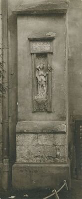 Varaždin - Župna crkva sv. Nikole, nadgrobni spomenik Andrije Jagetića