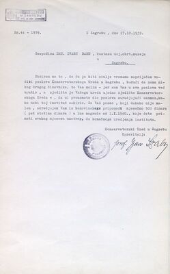 dr. Ivan Bah, preuzimanje poslova od Gjure Szabe