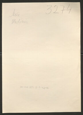 Može, Vladimir, 1915. Policijski karton