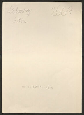 Lahocny, Antun, 8.12.1914. Policijski karton