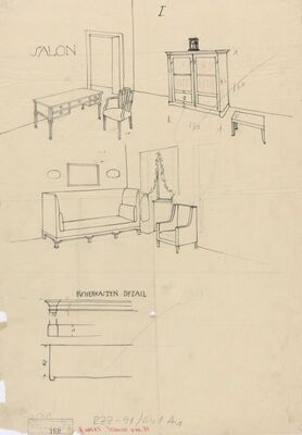 Stan Viktora Kovačića, studija uređenja interijera , studija interijera/salon