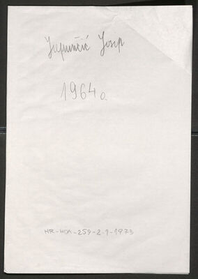 Japunčić, Josip, 12.7.1912. Policijski karton