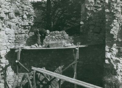 Zelingrad - Stari grad Zelingrad, dio sjeveroistočnog zida