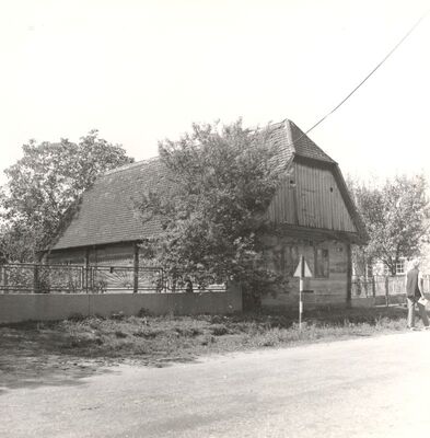 Novo Čiče - Tradicijska kuća, ulično i dvorišno pročelje