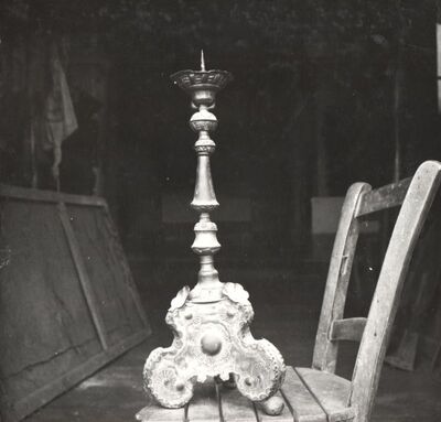 Gornji Tkalec- Kapela Uznesenja Blažene Djevice Marije, svijećnjak