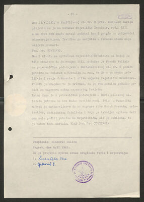 Svjetličić, Zvonimir, 25.3.1901. Policijski karton