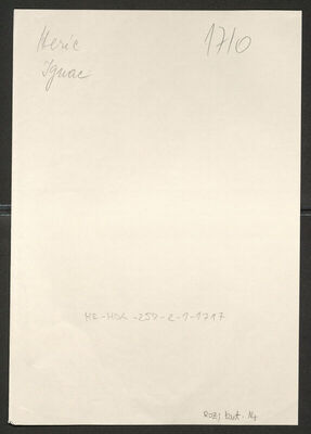 Heric, Ignac, 26.7.1923. Policijski karton