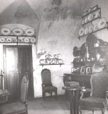 Slavetić - Dvorac Oršić, prostorija južnog krila