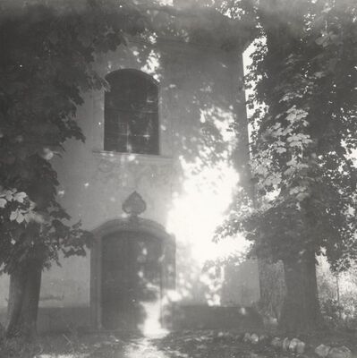 Gornja Bistra - Kapela sv. Josipa, detalj glavnog pročelja