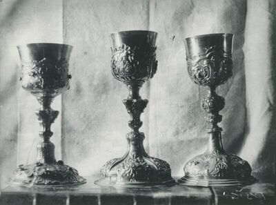 Trški Vrh (Krapina) - Crkva Majke Božje Jeruzalemske, liturgijsko posuđe, kaleži