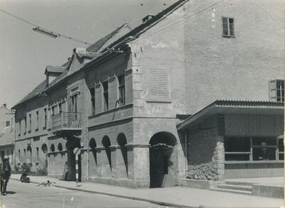 Krapina - Ulica Maršala Tita, detalj