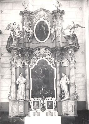 Kloštar Ivanić - Franjevačka crkva sv. Ivana Krstitelja, oltar sv. Ivana Padovanskog