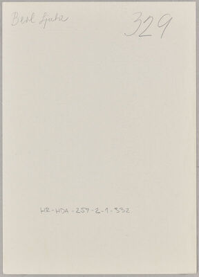 Berl, Ljuba, 14.9.1913. Policijski karton