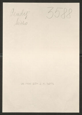 Pendelj, Mirko, 1912. Policijski karton