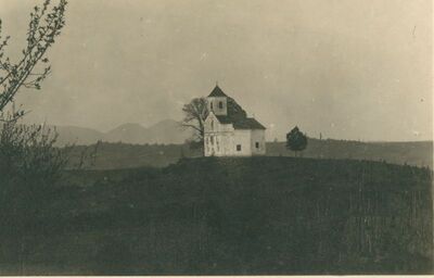 Hrženik - Kapela sv. Ivana Krstitelja, situacija