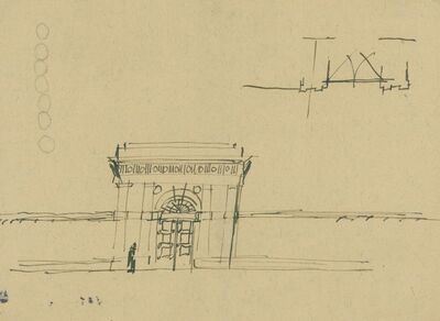 Crteži i skice, studija portala