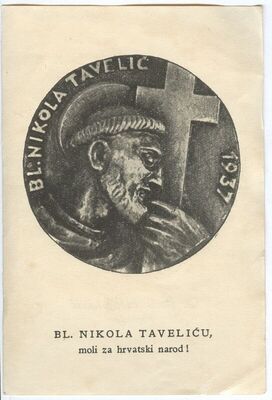 Uspomena na mladu svetu misu kapucina o. Borisa Habjanovića (1914. - ?)