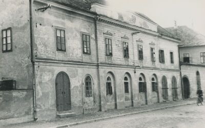 Varaždin - Preradovićeva ulica, pročelje kuće Leitner