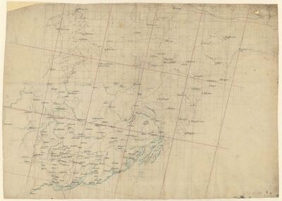 Površni zemljovid od Bosne i Dalmacije