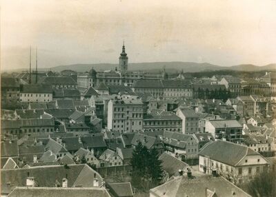 Zagreb - Gornji grad, veduta