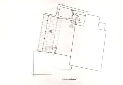 Slavetić - Dvorac Oršić, tlocrt polukata