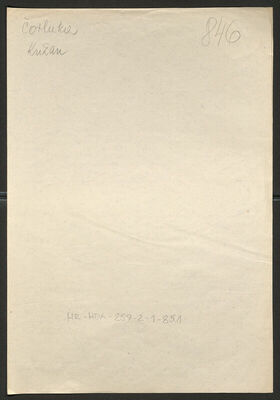 Čorluka, Križan, 11.5.1907. Policijski karton