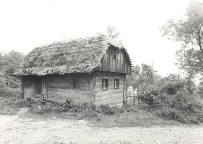 Gornja Vas - Tradicijska kuća, ulazno i zabatno pročelje