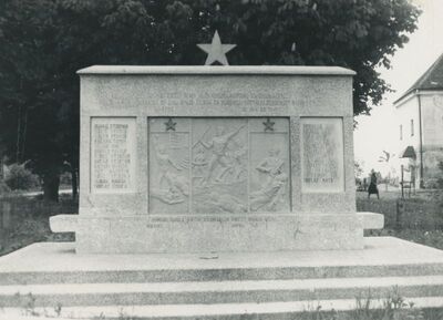 Veliki Bukovec - spomenik NOB-u