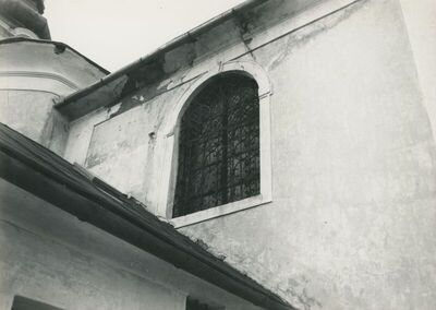 Trški Vrh (Krapina) - Crkva Majke Božje Jeruzalemske, vanjština, detalj