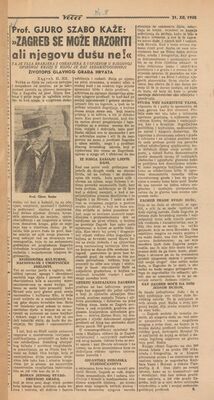 Prof. Gjuro Szabo kaže: 