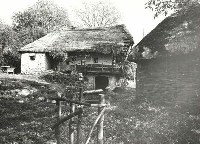 Martinski Vrh (Ribnik) - Tradicijska kuća, zapadno pročelje