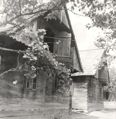 Donji Hruševec - Tradicijska kuća, pročelje