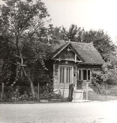 Bukevje - Tradicijska kuća, glavno pročelje