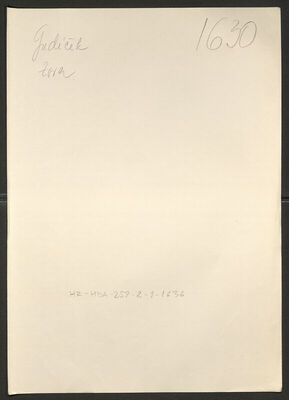 Gudiček, Zora, 1907. Policijski karton