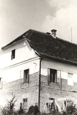 Božjakovina - Dvorac Drašković, dio vanjštine