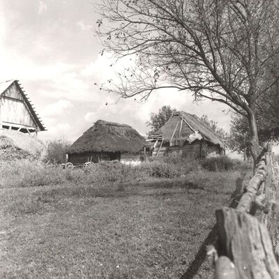 Lijevi Štefanki - Drvena prizemnica, situacija