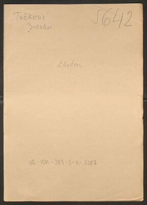 Tučkorić, Branko, 14.8.1910. Policijski karton