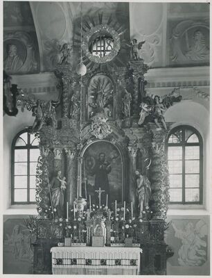 Klenovnik - kapela sv. Antuna u dvoru, glavni oltar